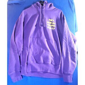 Vintage DMX Hoodie Thick Sweater Quote "What These Bi**hes Want" Men's Size XL